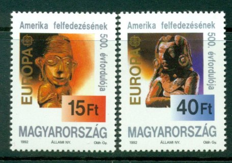 Hungary-1992-Europa-MUH-Lot17572