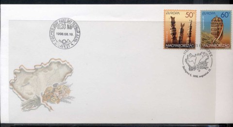 Hungary-1998-Europa-Holidays-Festivals-FDC