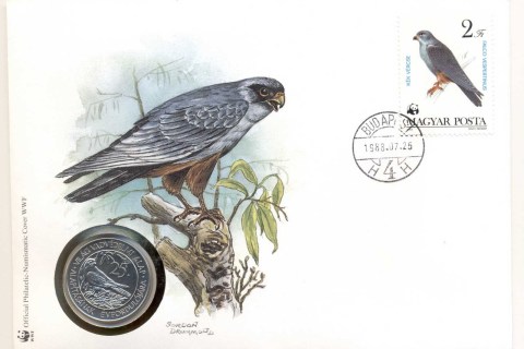 Hungary-1988 WWF Falcon PNC