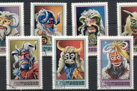 Hungary-1973-Busho-Masks-CTO