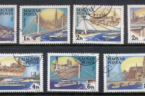 Hungary-1985-Danube-Bridges-CTO