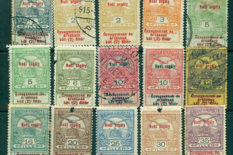 Hungary-1914-Semi-Postals