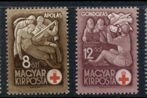 Hungary-1942-Hungarian-red-Cross-MUH
