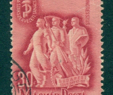 Hungary-1948-Trade-Union-Congress-FU-lot37542