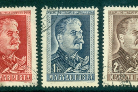 Hungary-1949-Joseph-Stalin-FU-lot37544