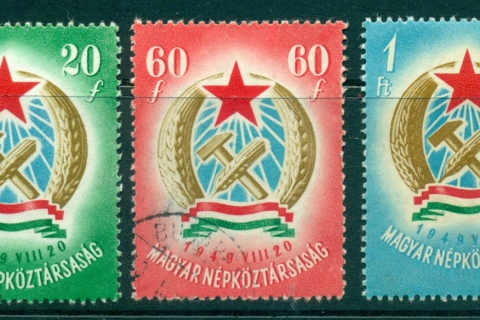 Hungary-1949-Peoples-Constitution-FU-lot37563