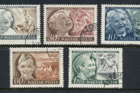 Hungary-1950-Childrens-Day-FU-2