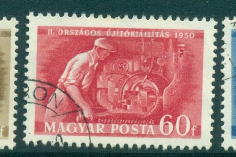 Hungary-1950-Exhibition-of-Inventions-FU-lot37565