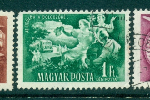 Hungary-1951-Five-Year-Plan-First-year-FU-lot37614