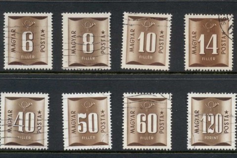 Hungary-1951-Postage-Due-FU