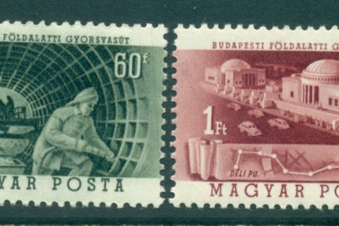 Hungary-1952-Budapest-Subway-Extension-MH-lot37593