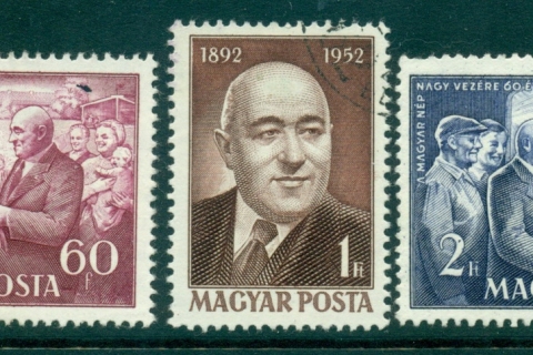 Hungary-1952-Matyas-Rakosi-FU-lot37585