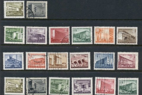 Hungary-1952-on-Buildings-Asst-FU
