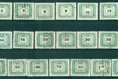 Hungary-1953-Postage-Dues-19FU-lot37683