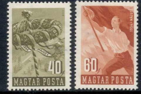 Hungary-1954-Labour-Day-MUH