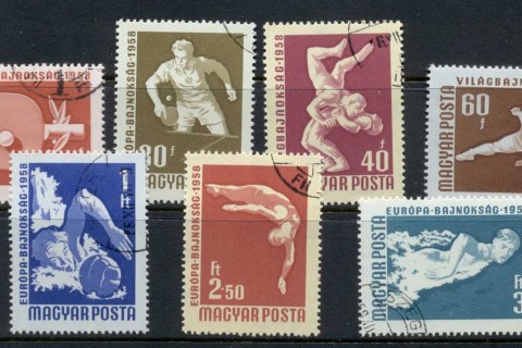 Hungary-1958-Sports-CTO