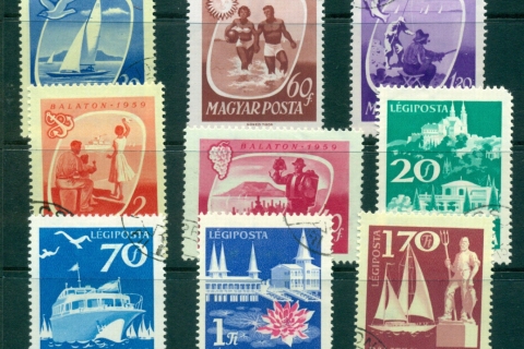 Hungary-1959-Lake-Balton-University-CTO-lot37645