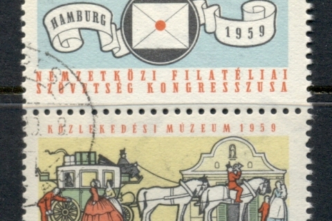 Hungary-1959-Postal-Museum-CTO