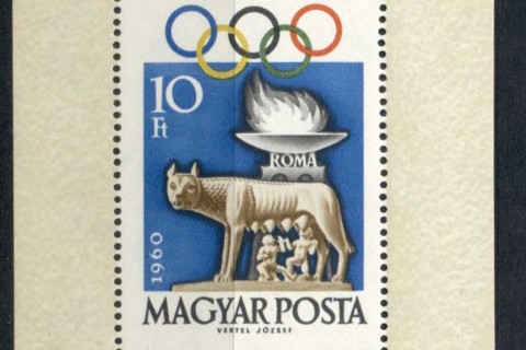 Hungary-1960-Summer-Olympics-Rome-MS-MUH