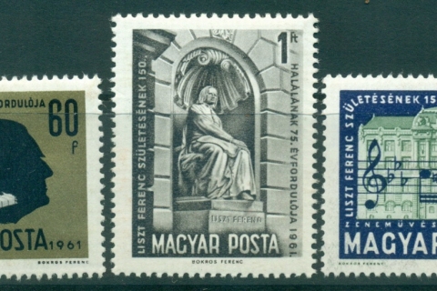Hungary-1961-Franz-Liszt-MLH-lot37668