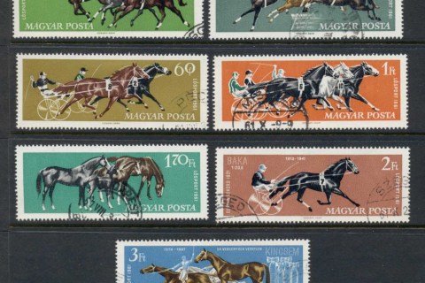 Hungary-1961-Horse-Racing-CTO