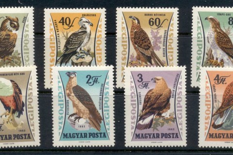 Hungary-1962-Birds-MUH