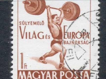 Hungary-1962-Weightlifting-FU