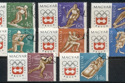 Hungary-1964-Winter-Olympics-Innsbruck-CTO