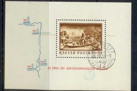 Hungary-1965-Flood-Victims-MS-CTO