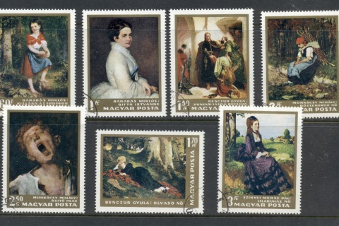Hungary-1966-Paintings-CTO-2