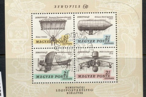 Hungary-1967-AEROFILA-MS-CTO