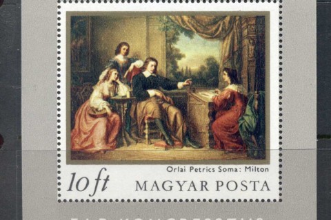 Hungary-1967-Milton-Painting