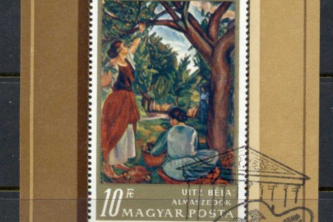 Hungary-1967-Paintings-MS-CTO_1