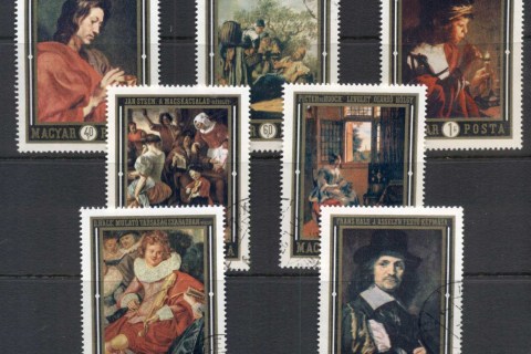 Hungary-1969-70-Paintings-CTO