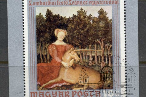 Hungary-1970-Paintings-MS-CTO