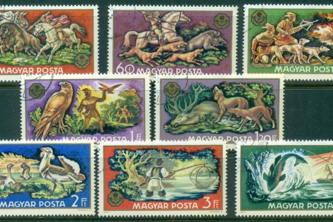 Hungary-1971-World-Hunting-Exhibition-CTO