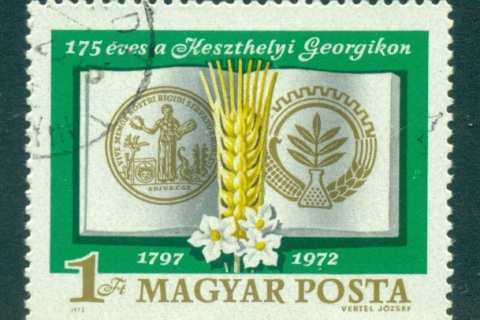 Hungary-1972-Georgikon-Emblems-CTO-lot37896