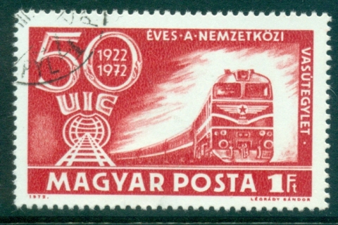 Hungary-1972-Railroad-Union-Congress-CTO-lot37897 Hungary-1972-Railroad-Union-Congress-CTO-lot37897