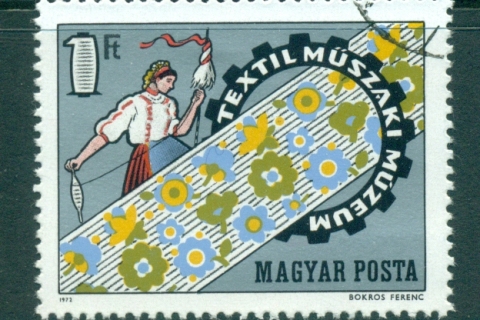 Hungary-1972-Textile-Museum-CTO-lot37804