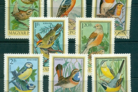 Hungary-1973-Birds
