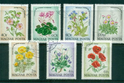 Hungary-1973-Flowers-CTO