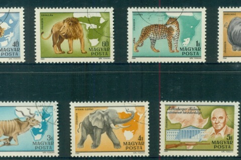 Hungary-1981-African-Animals-CTO