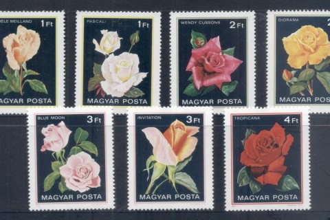 Hungary-1982-Flowers