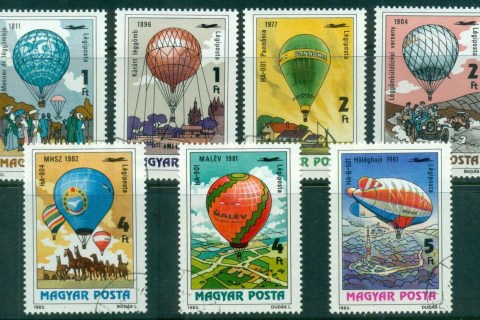 Hungary-1983-Manned-Flight-Bicentenary-CTO