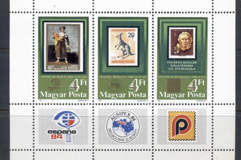 Hungary-1984-Ausipex-MS-MUH