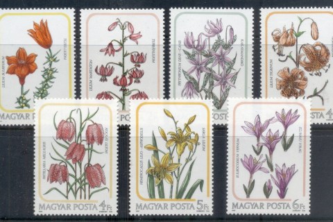 Hungary-1985-Flowers