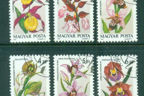 Hungary-1987-Flowers