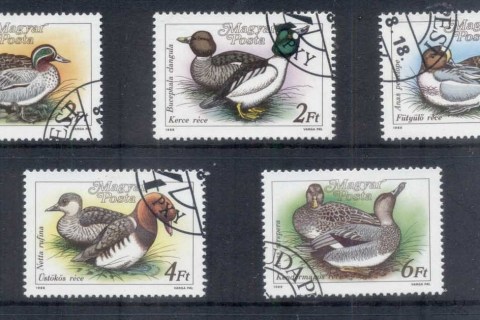 Hungary-1988-Birds
