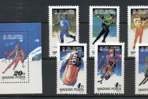 Hungary-1988-Winter-Olympics-Calgary-MS-MUH