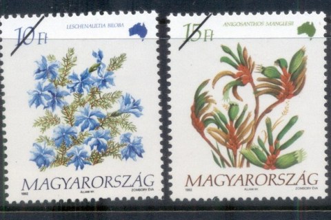 Hungary-1992-Flowers-CTO